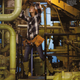 Illustration for article titled iMarie Claire/is Factory Girls Shoot: An Assembly Line Of 90s-Era Recockulousness